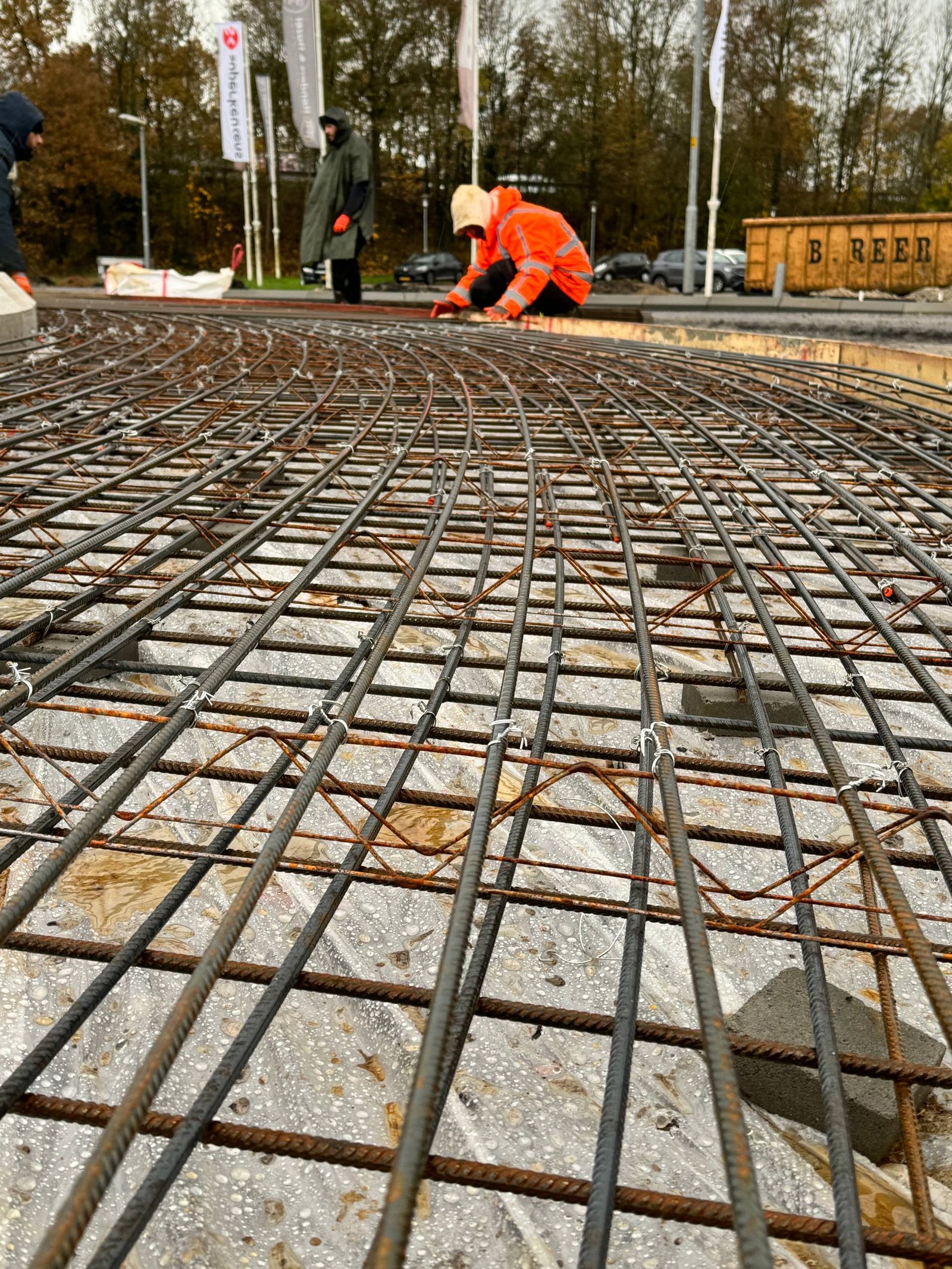 Wapeningswerk uitbesteden utiliteitsbouw onderaannemer